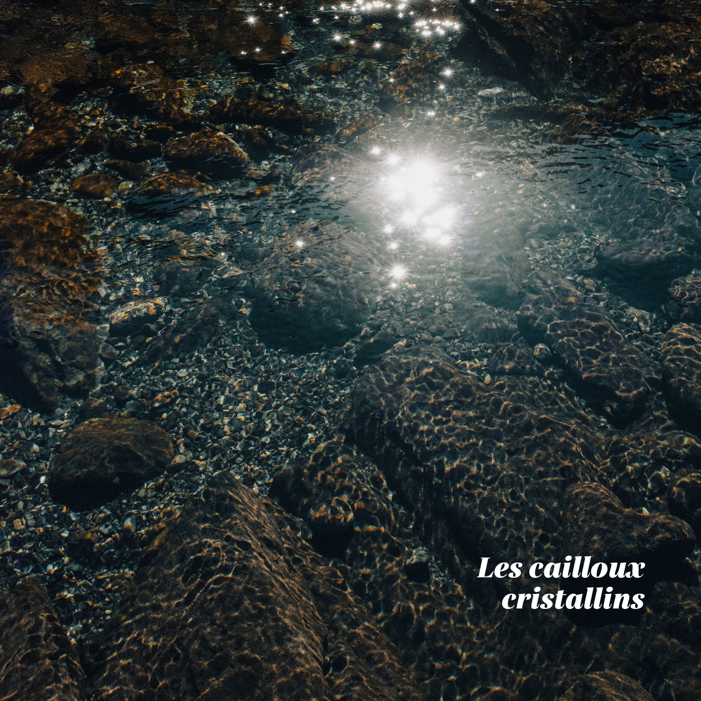 Pochette de l’album « Les cailloux cristallins »