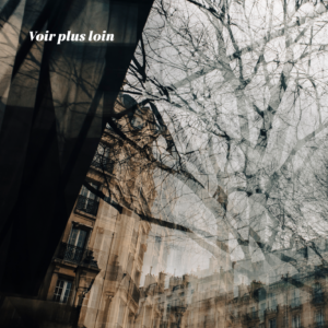 Pochette de l’album « Voir plus loin »
